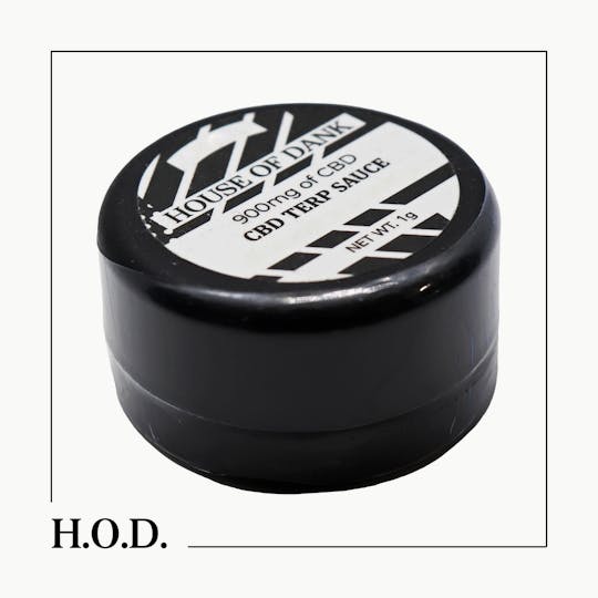 HOUSE OF DANK - H.O.D. CBD Gelato Dab 1g - 1