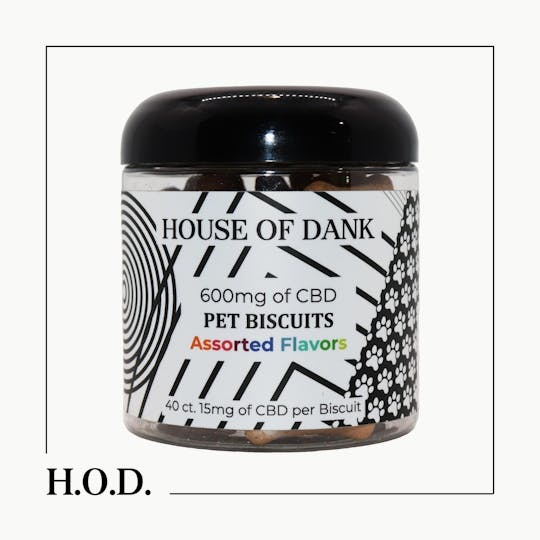 HOUSE OF DANK - H.O.D. CBD Pet Treats 600mg - 1