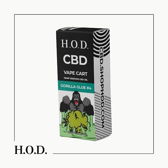 HOUSE OF DANK - H.O.D. CBD GG4 Cart 1g - 1