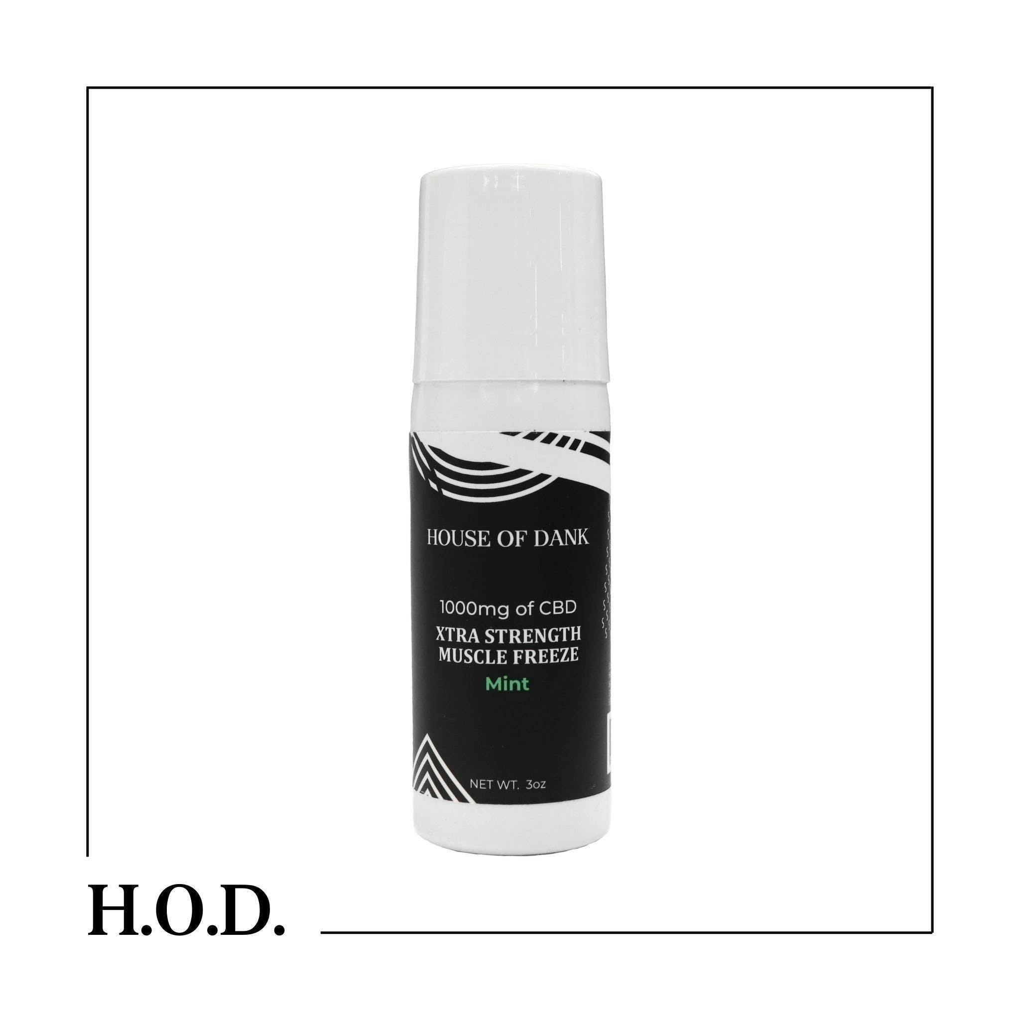 HOUSE OF DANK - H.O.D. CBD Muscle Freeze 1000mg - 1