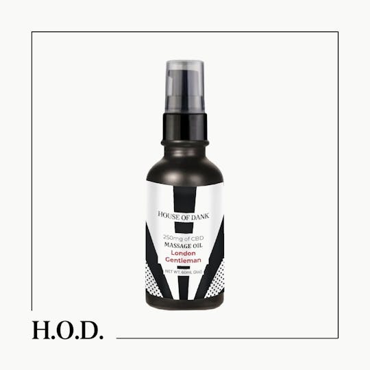 HOUSE OF DANK - H.O.D. CBD London Gentlemen Massage Oil 250mg - 1