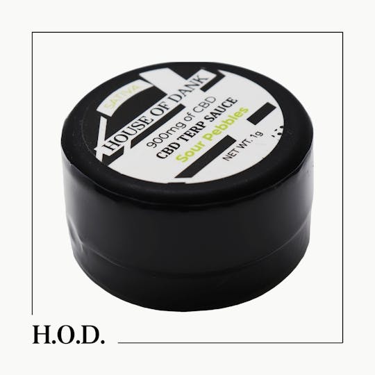 HOUSE OF DANK - H.O.D. CBD Sour Pebbles Dab 1g - 1