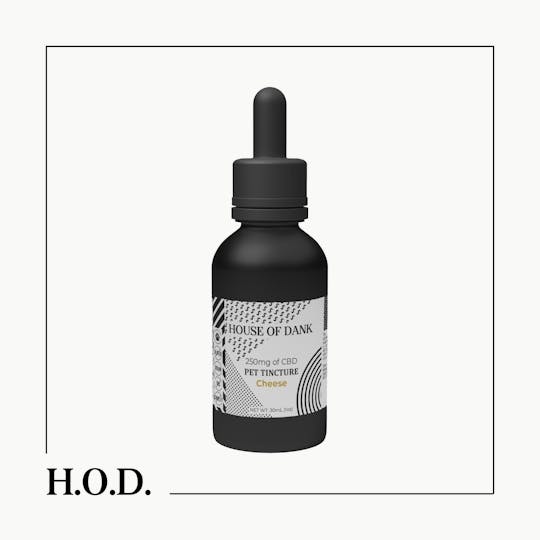 HOUSE OF DANK - H.O.D. CBD Cheese Pet Tincture 500mg - 1