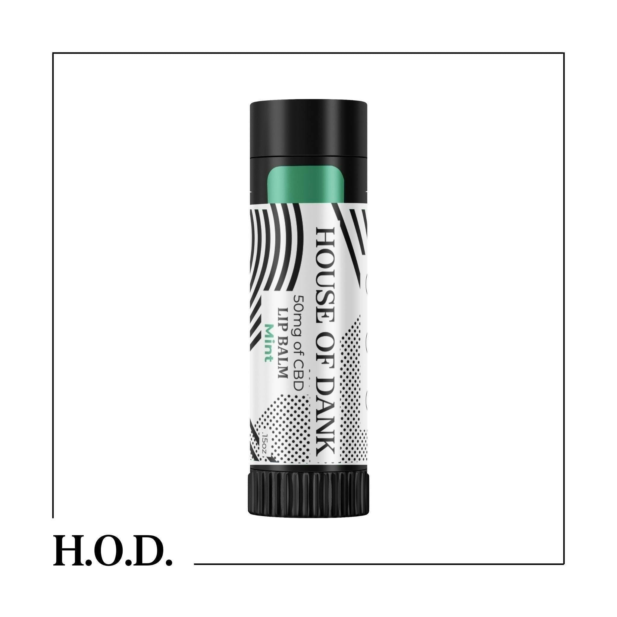 HOUSE OF DANK - H.O.D. CBD Mint Lip Balm 50mg - 1