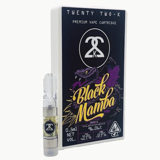 Twenty Two K / 22k - 22K - Black Mamba - Cartridge - 0.5ml - 1