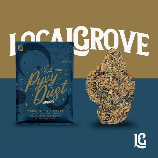 Localgrove - Local Grove Prepackaged Flower | Pyxy Dust | 3.5G - 1