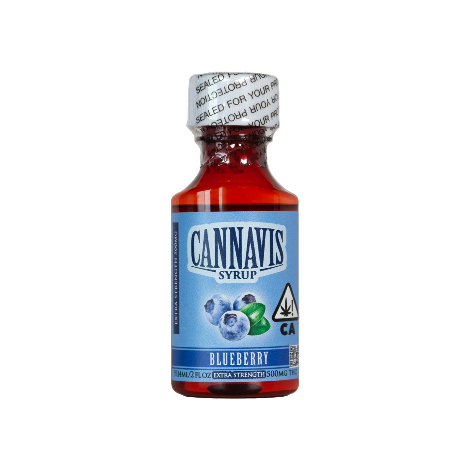 Cannavis - 500mg Blueberry Syrup Tincture [Single Bottle] - 1