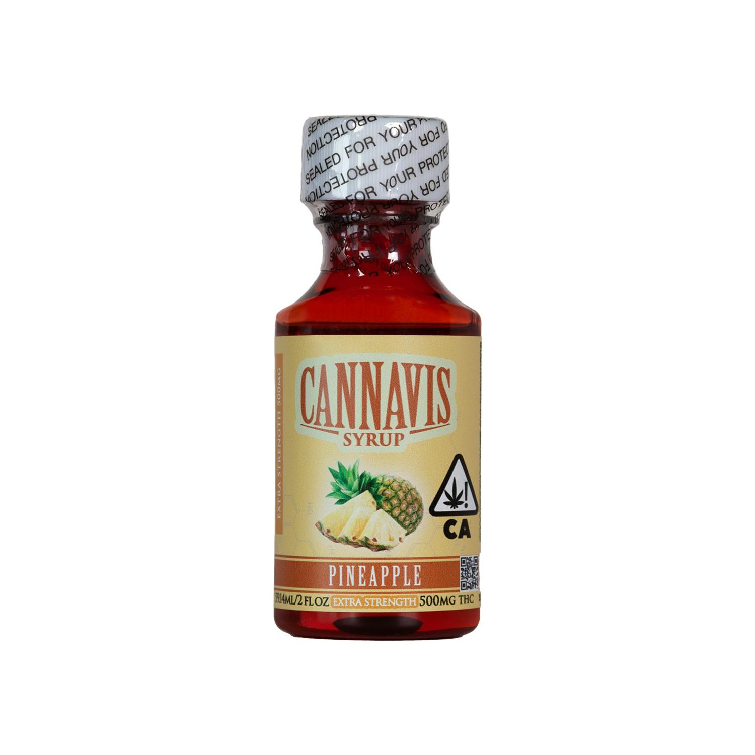 Cannavis - 500MG Pineapple Syrup Tincture [Single Bottle] - 1