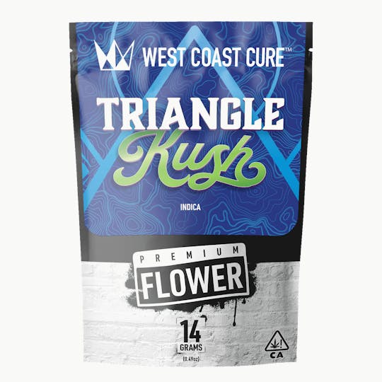 West Coast Cure - Triangle Kush - 14G Premium Flower - 1
