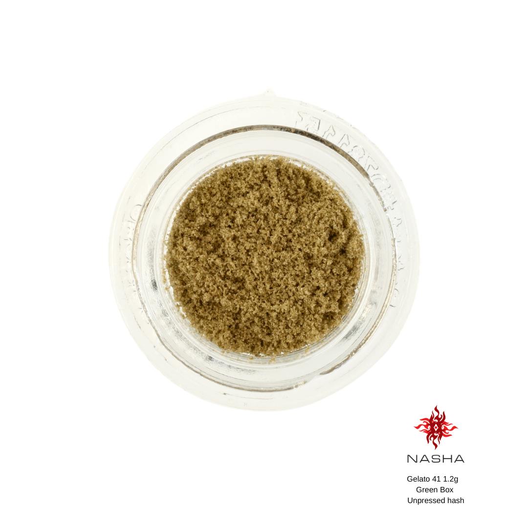 NASHA - Gelato 41 Green Unpressed Hash - 1