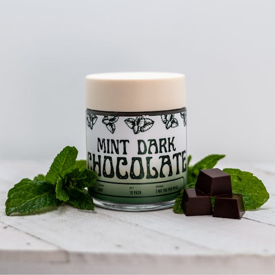 Highly Rooted - Mint Dark Chocolate 100mg - 1