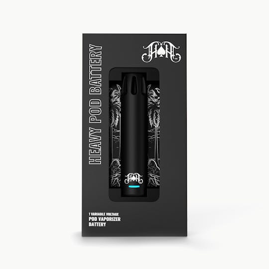 Heavy Hitters - Heavy Pod Battery - Matte Black - High Performance - 1