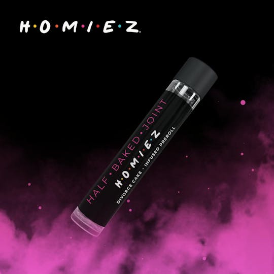 Dispo - Divorce Cake • 1.5G Infused Pre-Roll • HOMIEZ • MED - 1