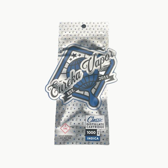 EUREKA - CLASSIC 1000mg Cartridge - Platinum Bubba - 1