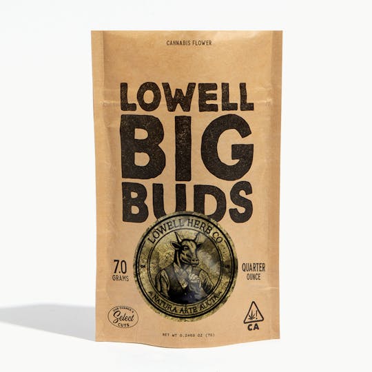 Lowell Herb Co. - 7g BIG BUDS | Grease Monkey | Indica - 1