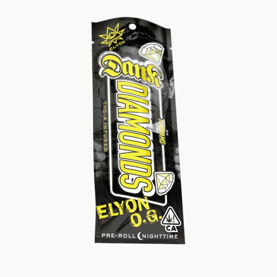 Bango Distribution - Elyon OG | Dank Diamonds Infused Pre-Roll | 1.1 Grams - 1