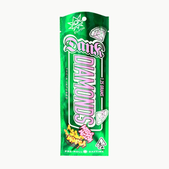 Bango Distribution - Watermelon Mimosa | Dank Diamonds Infused Pre-Roll | 1.25 Grams - 1