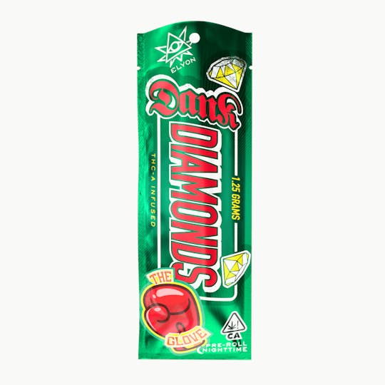Bango Distribution - The Glove | Dank Diamonds Infused Pre-Roll | 1.25 Grams - 1