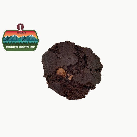 Rugged Roots - Rugged Roots+Tripp's - Fresh Baked Double Chocolate Cookie 25mg - 1