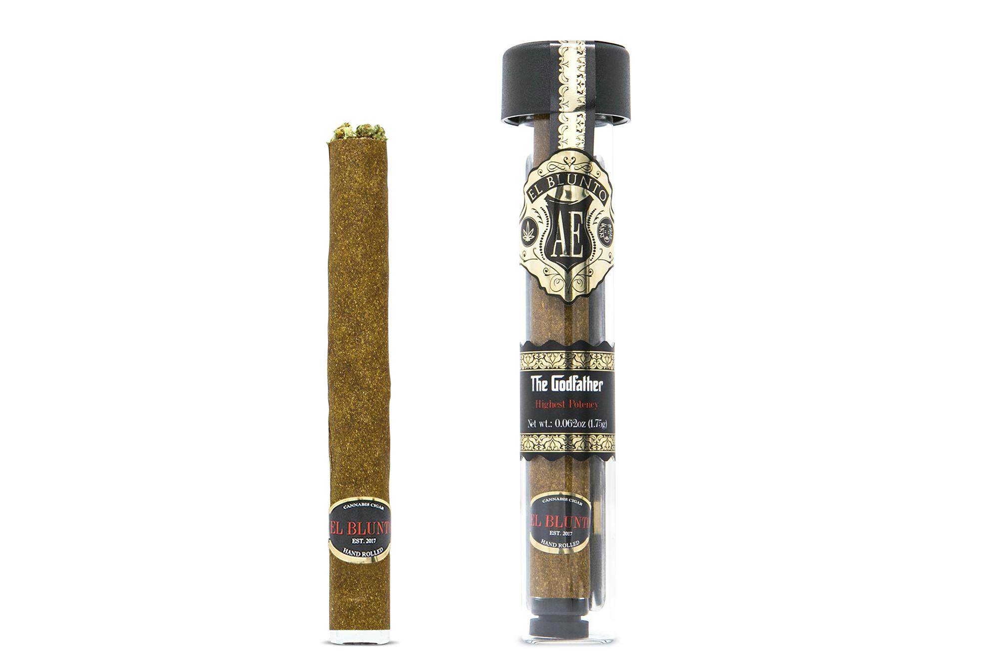 El Blunto by Albert Einstone's - El Blunto - The Godfather - 1.75G Cannabis Cigar [Blunt] - 1