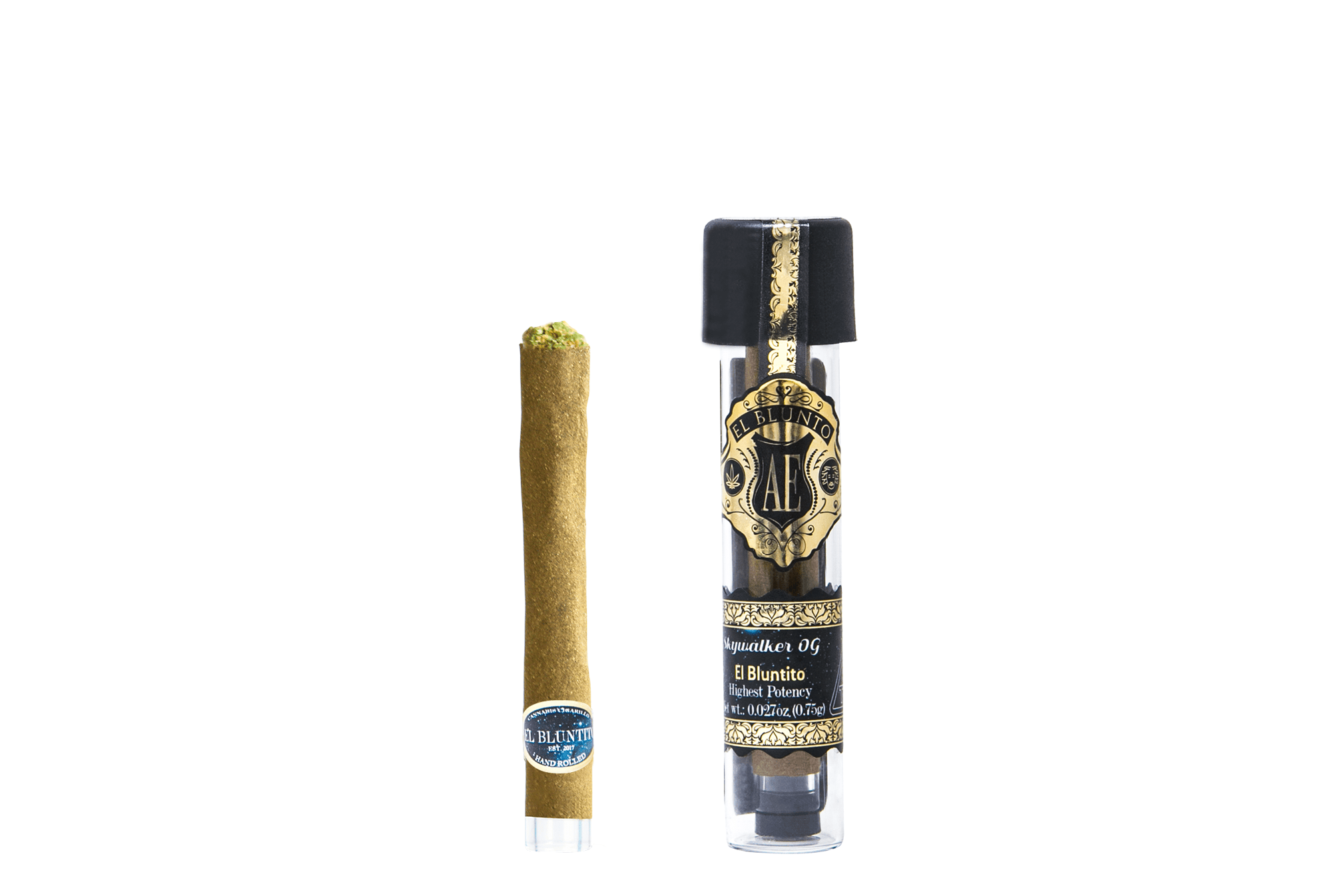 El Blunto by Albert Einstone's - El Bluntito - Skywalker OG - .75G Cigarillo [Mini Blunt] - 1