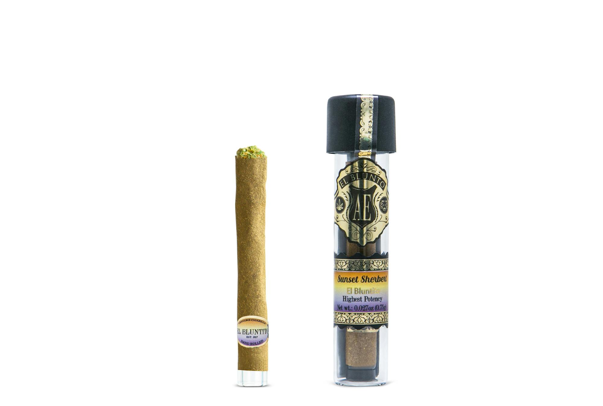 El Blunto by Albert Einstone's - El Bluntito - Sunset Sherbert - .75G Cigarillo [Mini Blunt] - 1