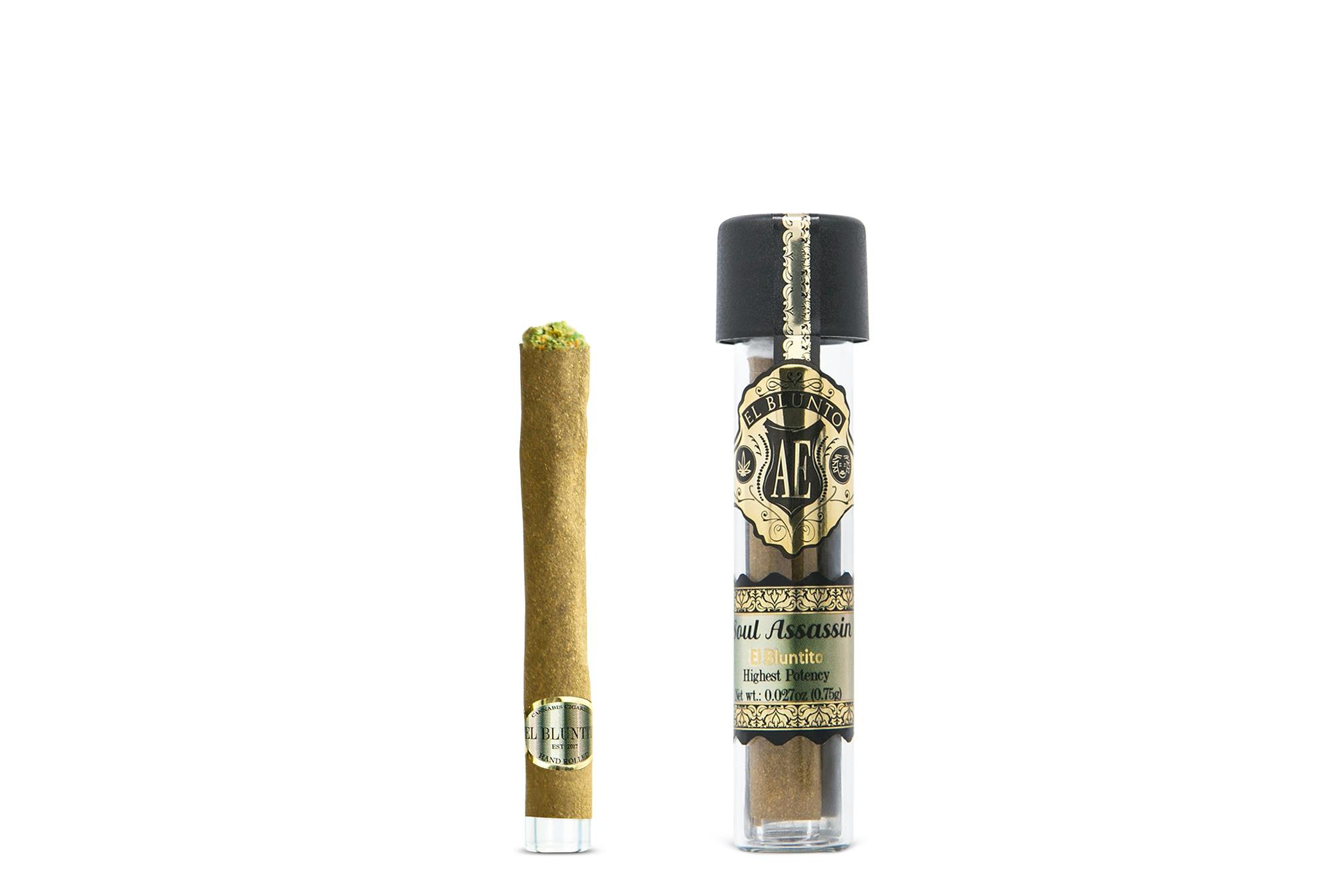 El Blunto by Albert Einstone's - El Bluntito - Soul Assassin - .75G Cigarillo [Mini Blunt] - 1