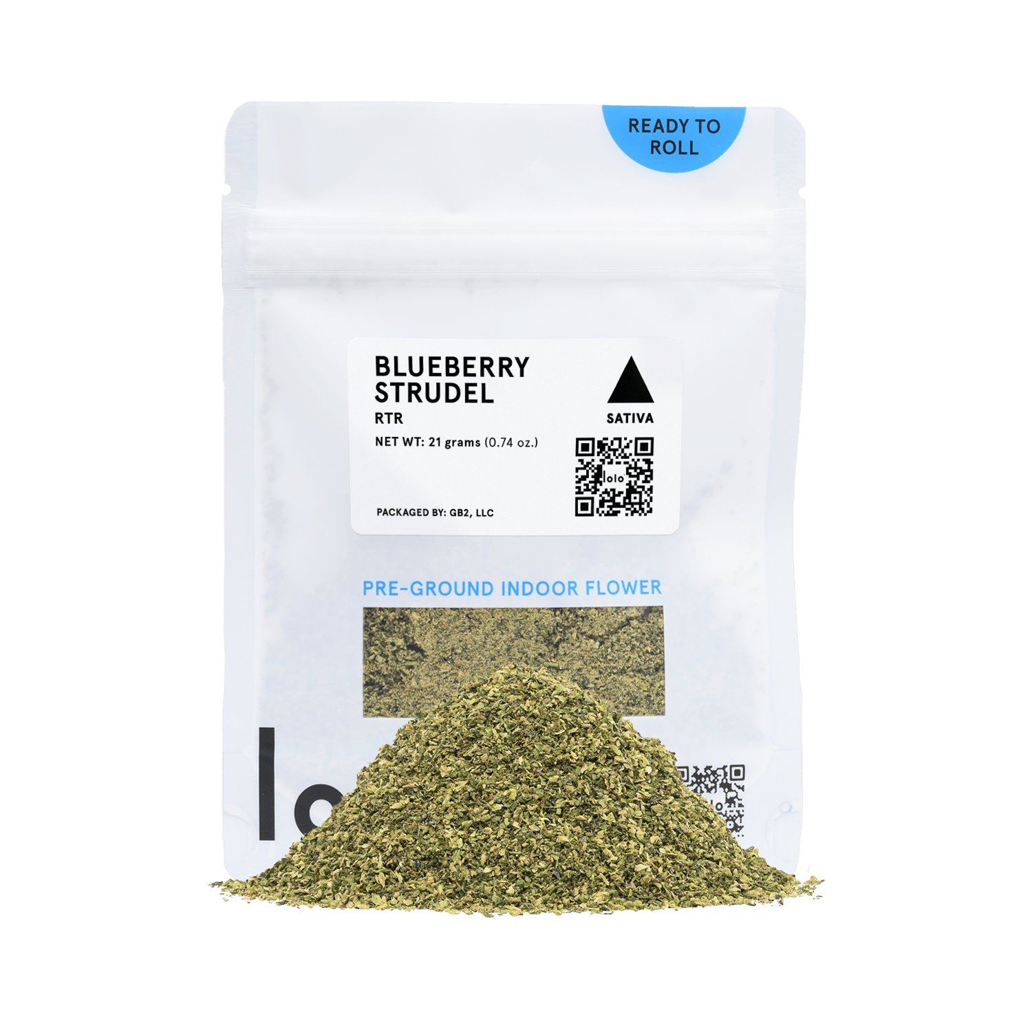 lolo - lolo | Blueberry Strudel | Indoor Ready to Roll | 21g - 1