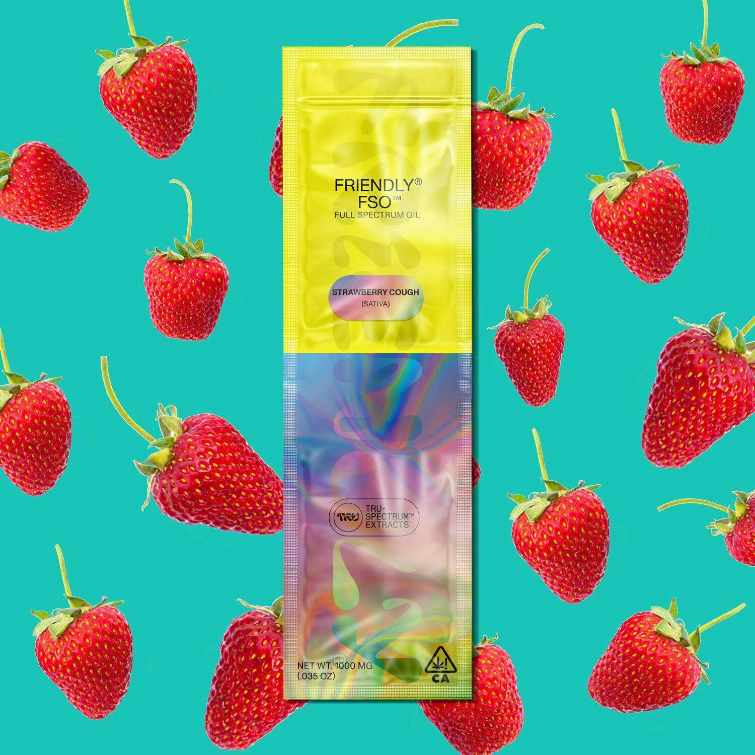 Friendly Brand - Friendly Brand | FSO Applicator | Strawberry Cough | Extract Oils | 1g - 1