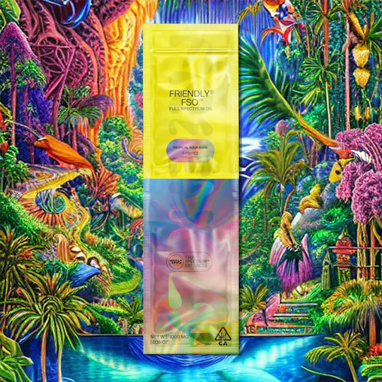 Friendly Brand - Friendly Brand | FSO Applicator | Tropical Sour Kush | Extract Oils | 1g - 1