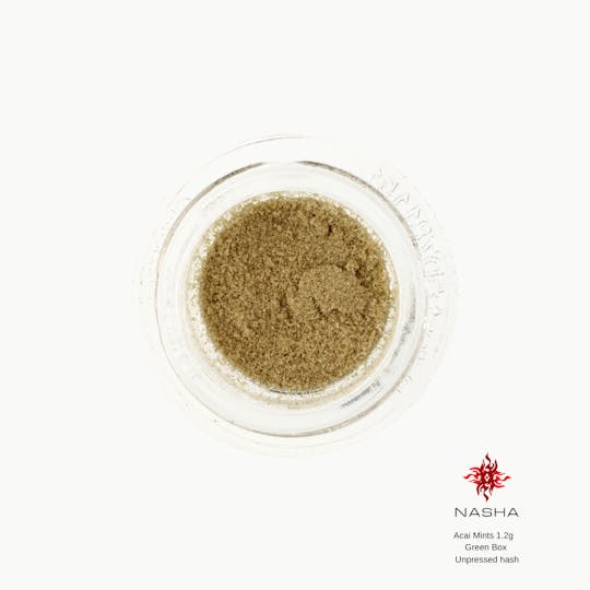 NASHA - Acai Mints 1.2g Green Unpressed (Whitethorn Valley) - 1