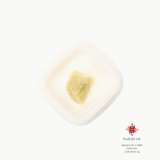 NASHA - Banana OG x GMO Cold Cure Live Rosin - 1