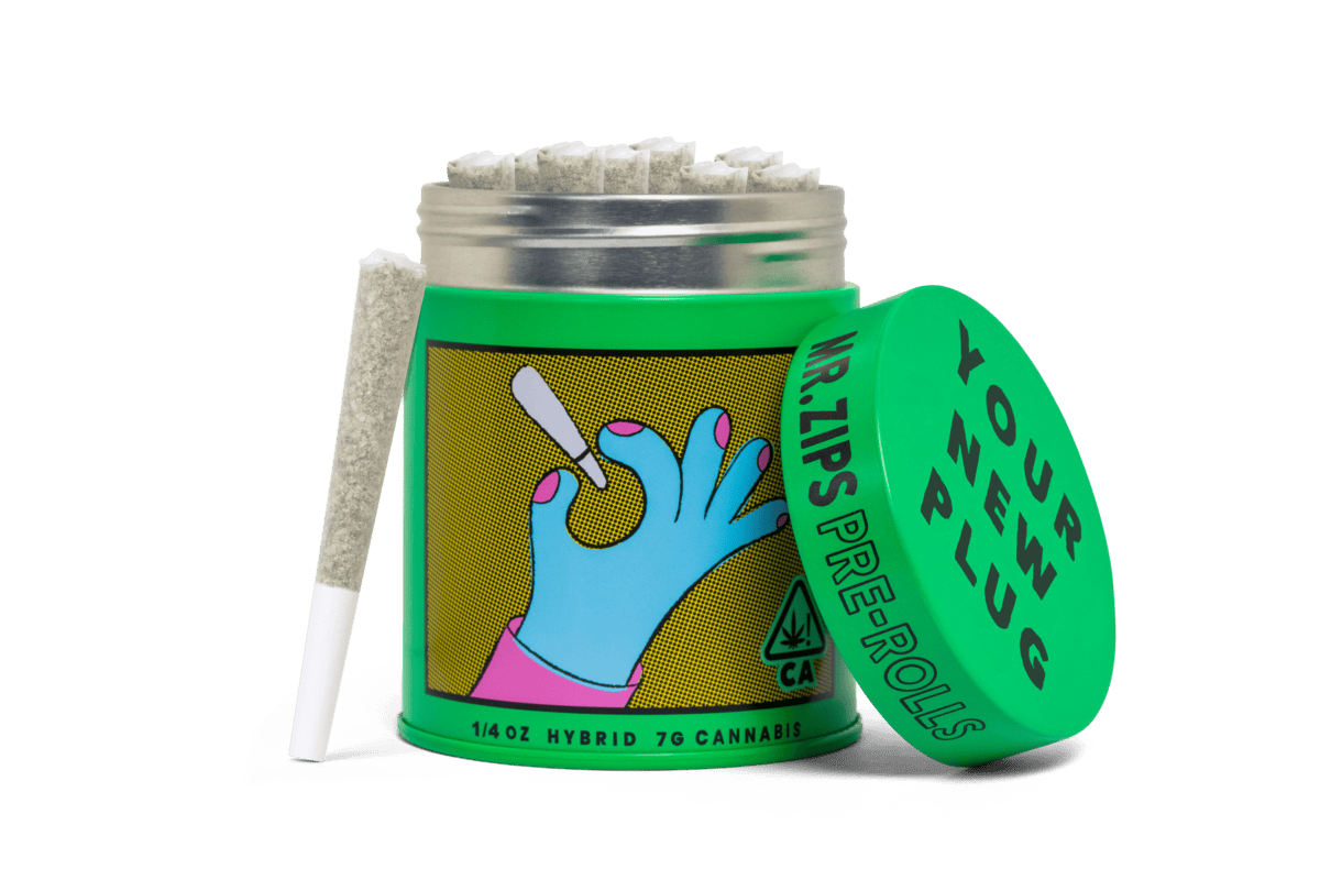 MR. ZIPS | Golden Gas | Hybrid | Pre-Roll | 14-Pack 0.5g - MR. ZIPS
