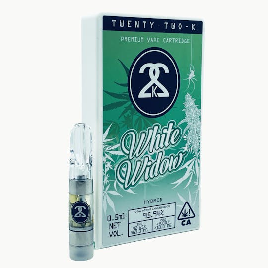 Twenty Two K / 22k - 22K - White Widow - Cartridge - 0.5ml - 1