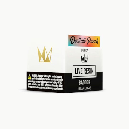 West Coast Cure - Dosilato Punch Live Resin Badder - 1