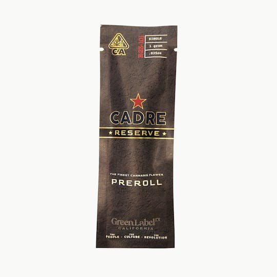 The Cadre - CADRE : Black Joy Reserve : 1G Preroll - 1