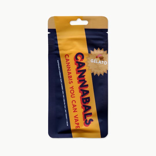 Cannabals - Gelato - Disposable Vape Cartridge - 1 Gram - 1