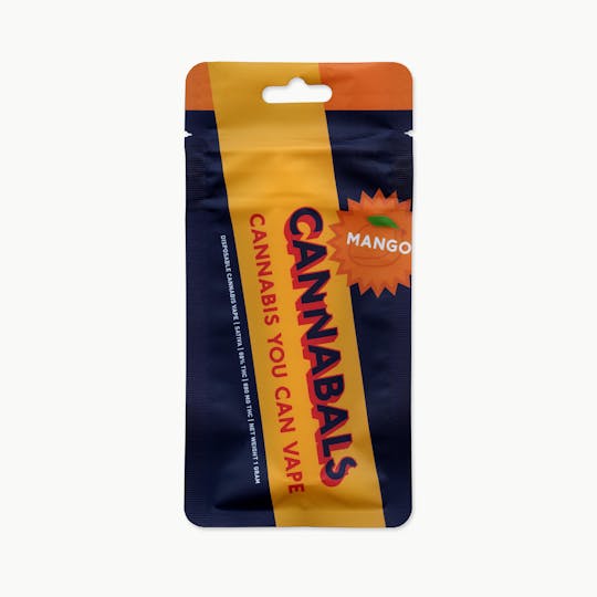 Cannabals - Mango - Disposable Vape Cartridge - 1 Gram - 1