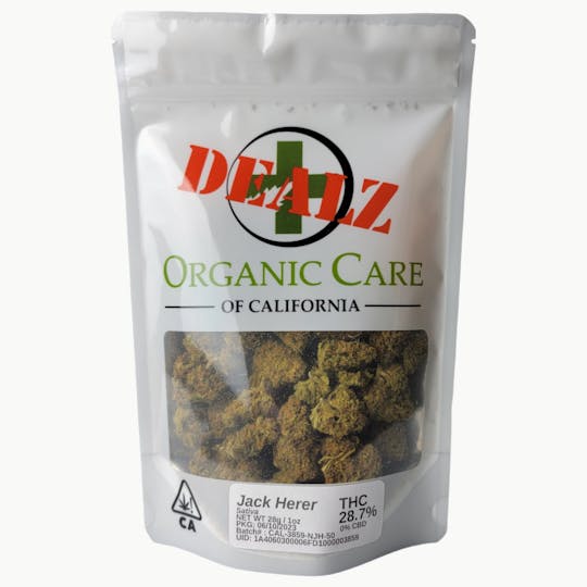 Organic Care of California - (28.7%) JACK HERER (28G) SATIVA - 1