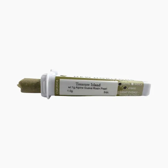Indico - 1g Treasure Island w/ .1g Alpine Guava Rosin Pre Roll - New Horizons - 1