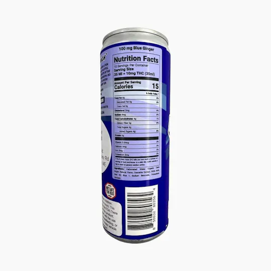 Indico - 100mg Blue Ginger Soda - Nectr - 1