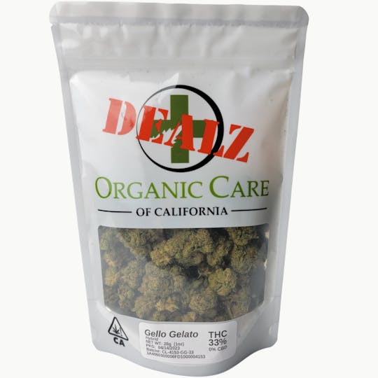 Organic Care of California - (33%) Gello Gelato (28g) HYBRID - 1