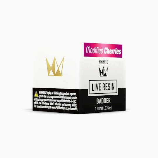 West Coast Cure - Modified Cherries Live Resin Badder - 1