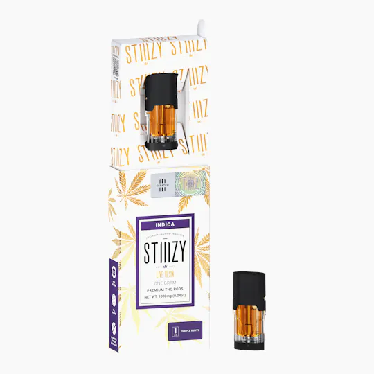 STIIIZY - Vape Cartridge - PURPLE RUNTZ 1G Live Resin Pod - STIIIZY - 1