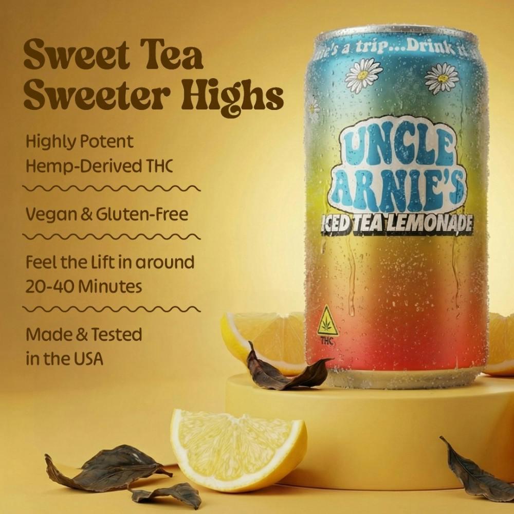 Uncle Arnies - Uncle Arnie's | Iced Tea Lemonade | Non-Carbonated | 10mg | 7.5oz - 1