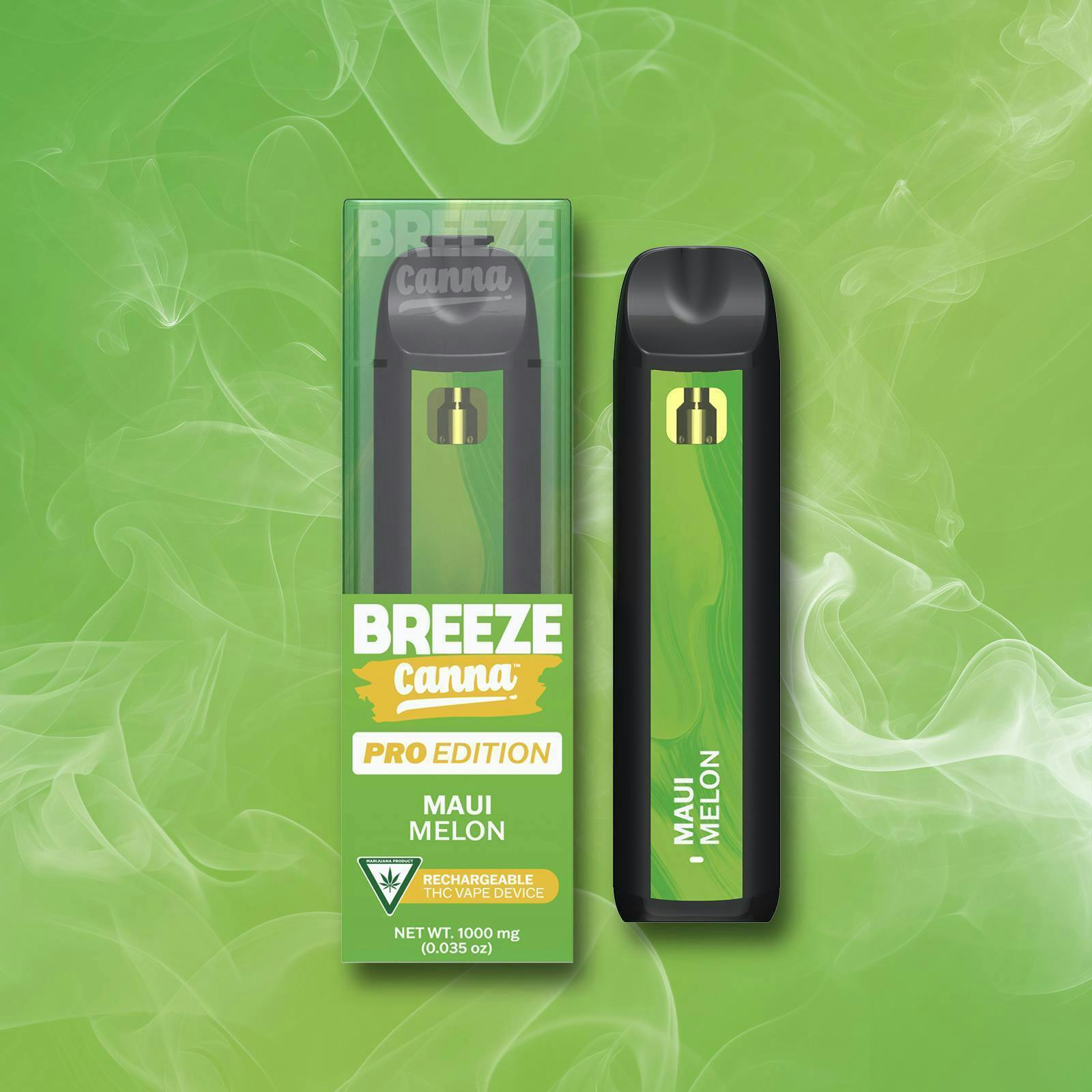 Breeze Canna - BREEZE Canna | Maui Melon | Seasonal PRO Disposable | 1g - 1