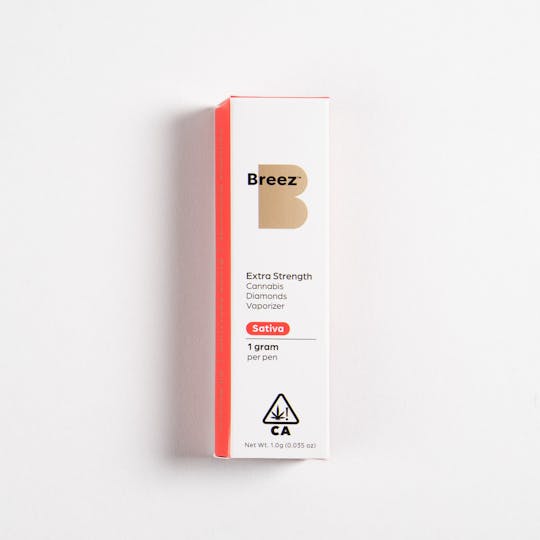 Breez - Breez Sativa Diamond 1 Gram Vaporizer - 1