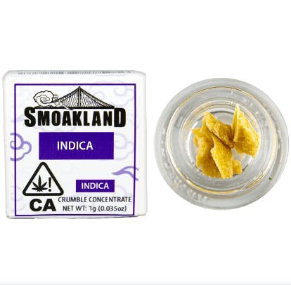 Smoakland - Smoakalnd | Bubblegum Kush | Crumble | 1g - 1
