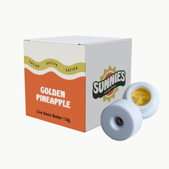 SunMed Growers - Golden Pineapple Live Resin Batter 1.0g - 1