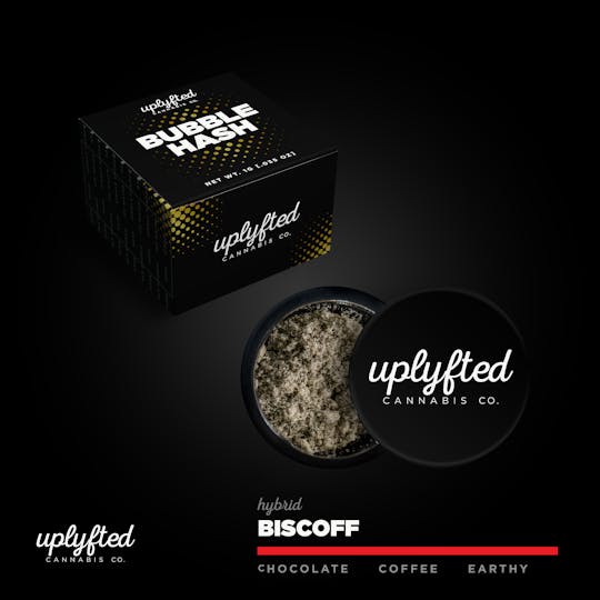 Uplyfted Cannabis Co - 1g Bubble Hash Concentrate - Biscoff - 1